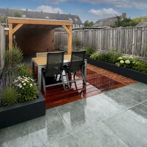 Onderhoudsvriendelijke tuin